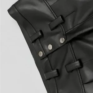 SCD Crowd | Pants | Scd Crowd23fw High Waist Pu Leather